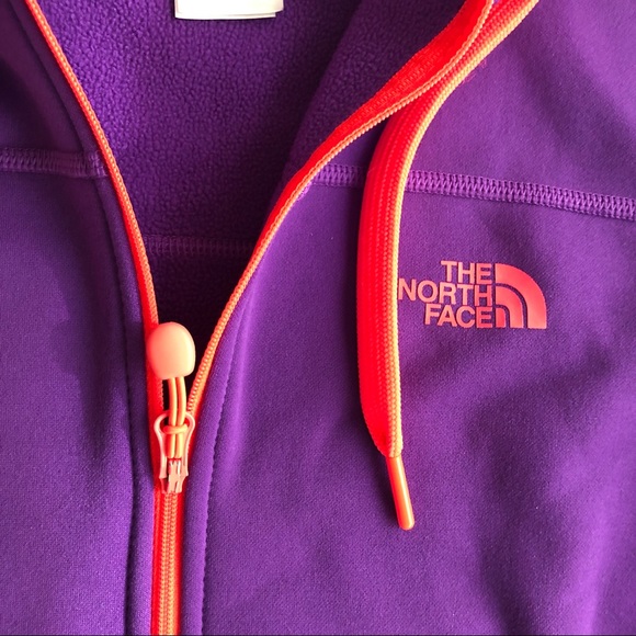 North Face Womens Fleece Lined Full Zip Hoodie - Picture 5 of 7